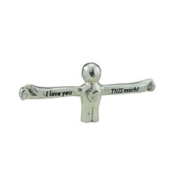 Pirantin I Love You This Much Figure - 6th Anniversary Unique Gift for Husband or Wife (ilytm06)