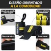 Muñequeras Gym,1 Par Correas de Muñeca con Sujetador de Pulgar,