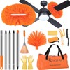 CALBEAU Ceiling Fan Cleaner Duster with 60 inch Extension Pole,