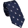 ZENXUS Sports and Game Ties for Men, Designer Necktie Navy,