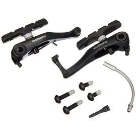 Shimano V-Brake BR-R353 Front S70T Shoe Fixing Bolt: 0.6/1.0 inches (16.0/25.0 mm), Arch Length: 3.5 inches (90 mm), Black EBRR353FX42XLP