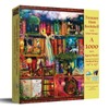 SUNSOUT INC - Treasure Hunt Bookshelf - 1000 pc Jigsaw