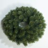 mucplants Artificial Fir Wreath Green Fir Wreath 34 cm Round