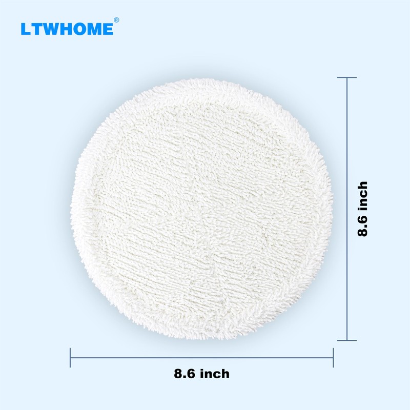 LTWHOME 22 cm Soft Mop Head Replacement Soft Mop Pad