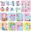 FoszaSzept Axolotl Make a Face Sticker Sheets - Make Your