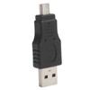 12Pcs USB2.0 Adapter 3.5mm 2 in 1 Audio Adapter Converter
