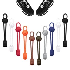 Belvanr Elastic Shoelaces Without Tying 10 Pairs of Laces Quick Release Elastic Shoelaces Elastic Self-Tying Shoelaces Elastic Shoelaces with Quick Release, other