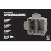 Southwire MSBMMT2G 2 Gang Multi Mount Device Box with Depth