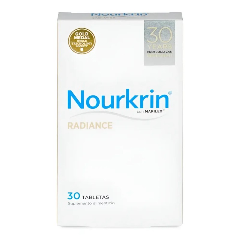 NOURKRIN - Radiance 30 Tabletas | Anticanas Natural - High
