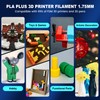 JAYO PLA+ Filament Bundle 1.75mm, 3D Printer Filament Bundle Multicolor,