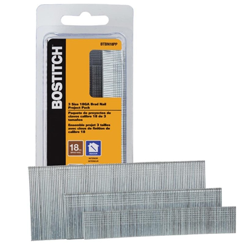 Bostitch 18-Gauge Pro Pack Brad Nails