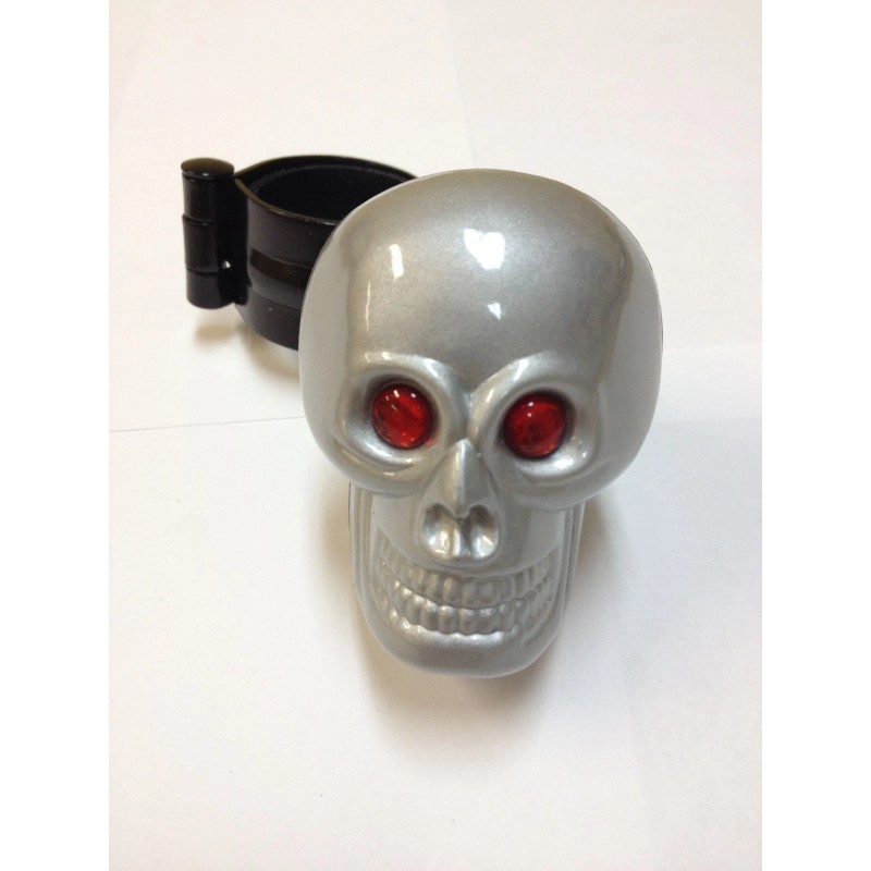 YSA SKULL HEAVY DUTY CAR STEERING WHEEL SPINNER HANDLE SUICIDE