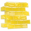 WALPLUS 3D Tile Stickers Peel and Stick Backsplash Splashback Decals