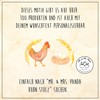 Mr. & Mrs. Panda Organic Baby Bib Chicken Proud, White