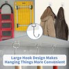 Adhesive Wall Hooks for Hanging - 60lb Heavy Duty Waterproof