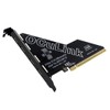 chenyang 4 Port Oculink to PCIe 4.0 X16 Adapter,SFF-8611/8612 to
