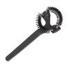 Grouphead Cleaning Brush Detachable Plastic Handle Nylon Bristle Round Coffee