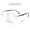 DOOViC Italy Design Fashion Reading Glasses for Women Men Stylish