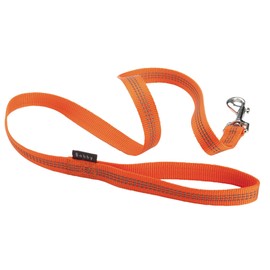 Bobby Safe Dog Lead for Small Dogs, Reflective Heavy Duty with Metal Safety Carabiner, Grey, XS, Length 100 cm