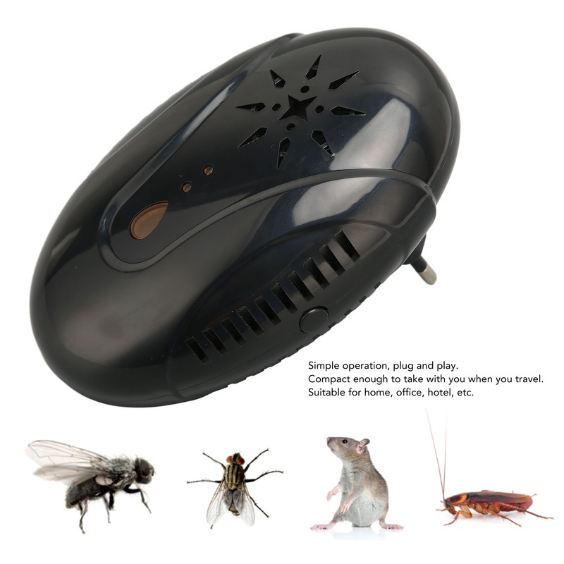 22hz‑50khz Electronic Repellent Mice Roach Spider Defender 110‑ for Home