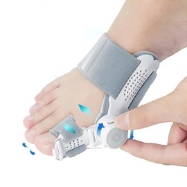 Vervex Corrector de Juanete Ajustable con 2 Protectores de Silicona Unisex