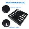 GSE Games & Sports Expert 12.5" Premium Leather 5-in-1 Chess,