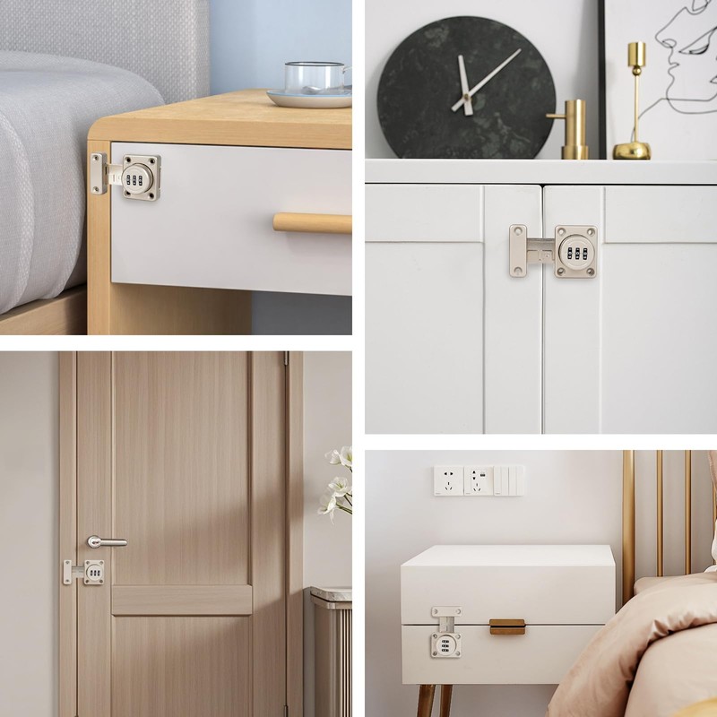 Door Bolt Extended Lock Bolt Door Additional Lock Cabinet Lock