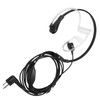 2 Pin Walkie Talkie Earpiece Noise Canceling Headset with MIC
