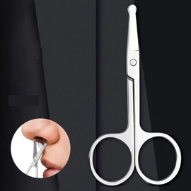 Portable Nose Hair, Eyebrow, and Cuticle Scissors Remover Type A 12ea
