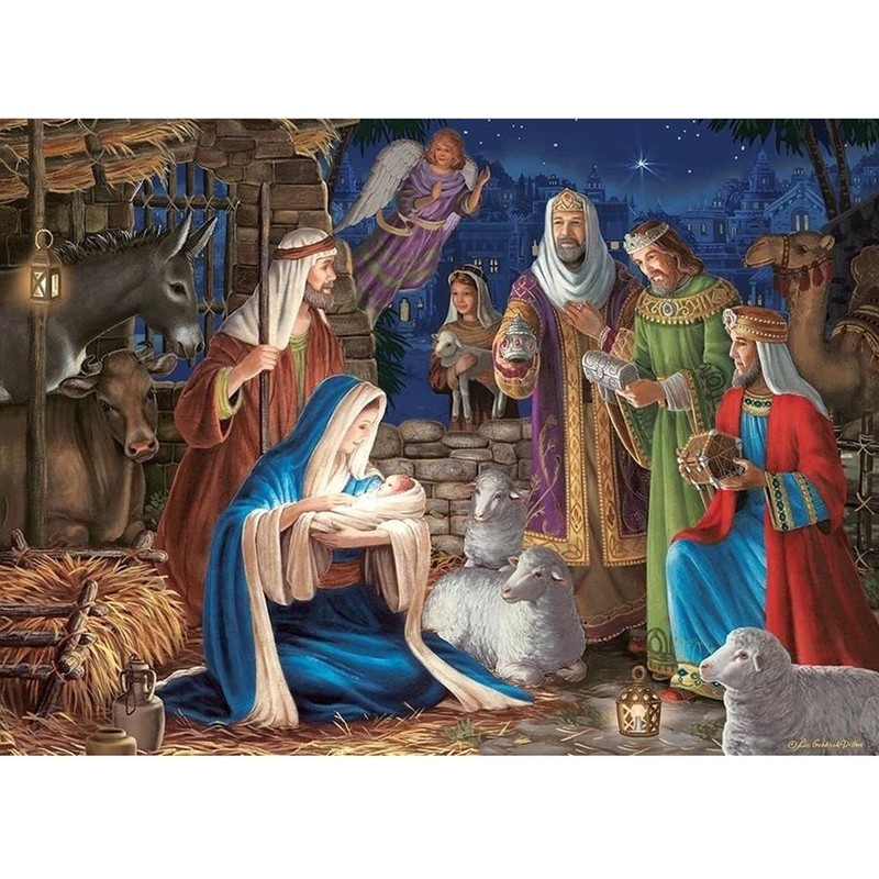 Cobble Hill 1000 Piece Puzzle - Miracle in Bethlehem -