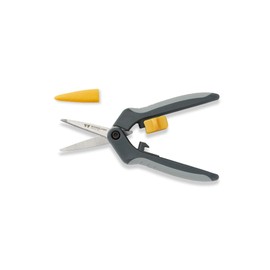 Woodland Tools Co. Heavy Duty Nano Tip Snip, Stainless Steel Blades, Hydroponic Snip, Bud Leaf Trimmer, Flower Pruning Cutter, Bypass Herb Harvesting, Rose Garden Shear, Bonsai Cutter (01-1002-100)