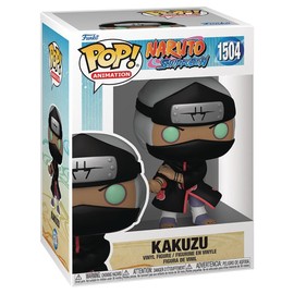 POP Naruto Shippuden - Kakuzu Funko Vinyl Figure (Bundled with Compatible Box Protector Case), Multicolor, 3.75