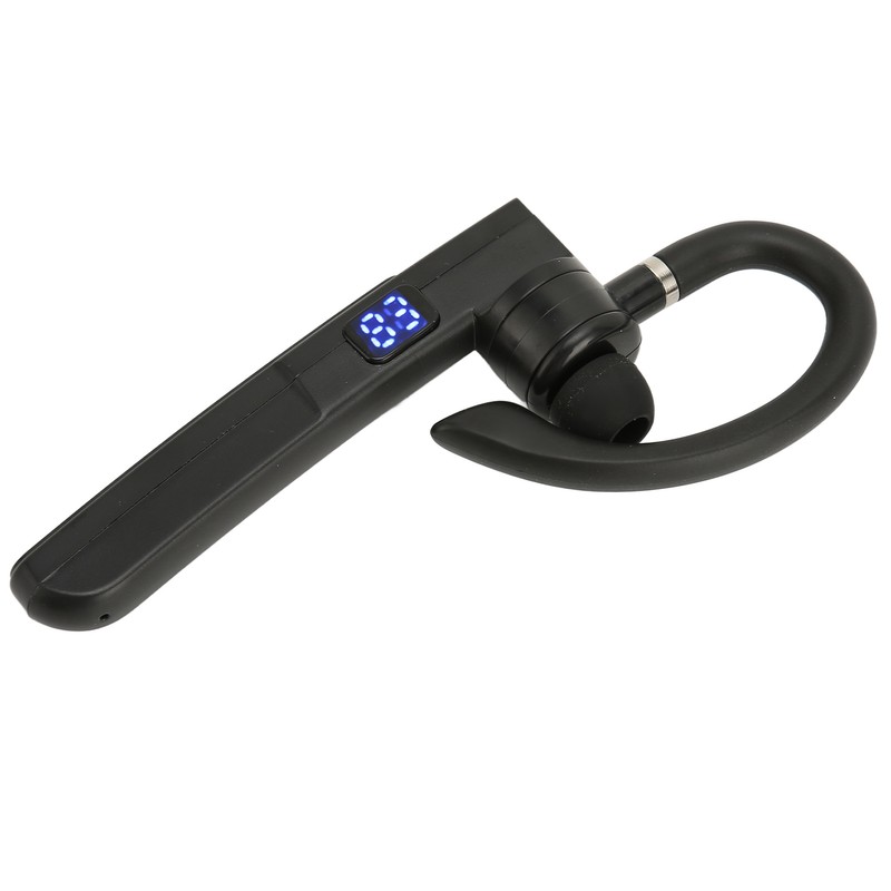Bluetooth Earpiece Hands Free Single Ear Noise Reduction Digital Display