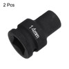 HARFINGTON 2pcs 6-Point Impact Socket 3/4" Drive 14mm Metric 40Cr