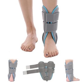 DFDAGDA Tobilleras para esguince Ajustable con soporte lateral, para Esguinces de Tobillo, Lesiones en El Pie, Tendinitis para Fisioterapia y Rehabilitacion, Puede Aliviar El Dolor y La Hinchazón (Paquete A)