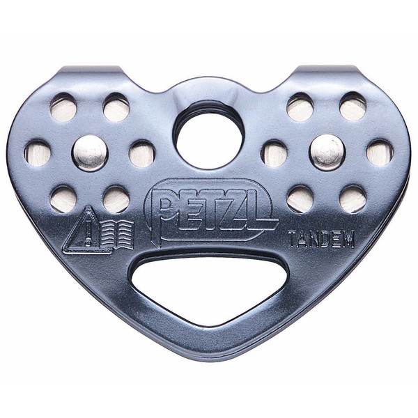 PETZL - Tandem Speed Pulley – Unisex, Grey, One Size