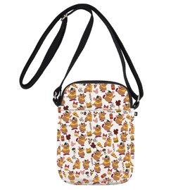 MYSOMY Gus Gus Crossbody Bag Gus Gus Gifts Jaq And Gus Gifts Gus Gus Shoulder Bag Gus Gus Merchandise (BrownMouse UK)