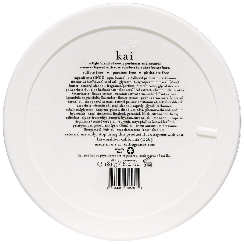 kai Body Butter, Rose, 6.4 oz