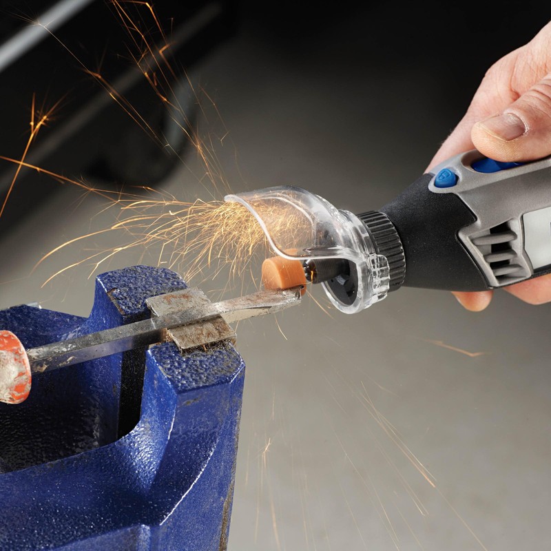 Dremel A550 Rotary Tool Shield Attachment Kit with 4 Accessories