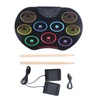 Electronic Drum Set Portable Easy to Play Roll Up Drum