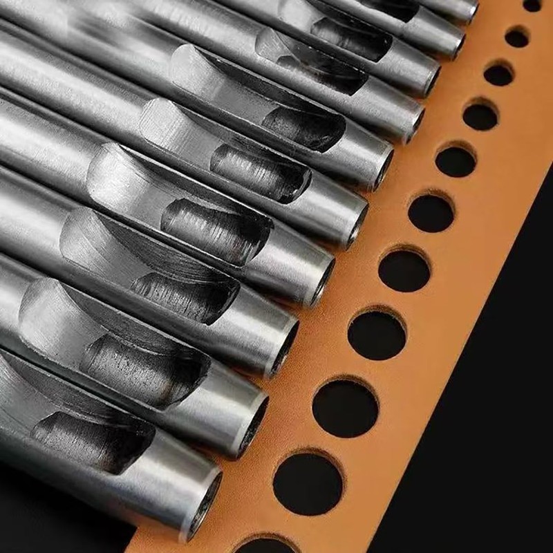 Leathe Punch Set Heavy Duty Round Hole Punch Set Leather