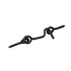 Wealrit 20 Set Hook and Eye Latch for Door Iron