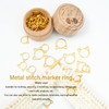 30pcs Stitch Marker Rings Cute Cat Head Shape Crochet Stitch