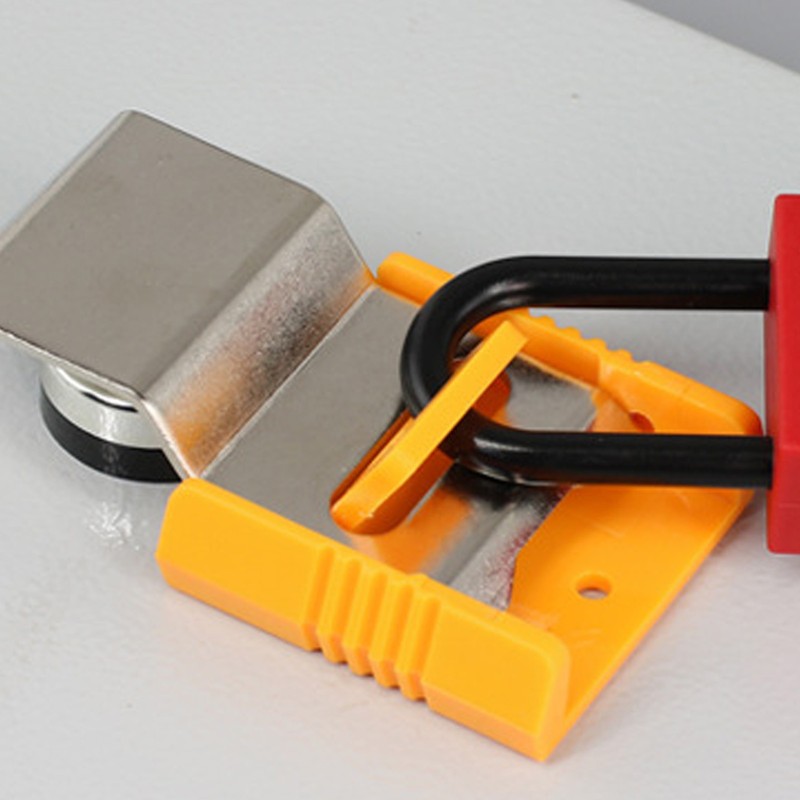 4Pcs Industrial Electric Lock Switch Steel Multipurpose Lockout Device for