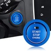 TOMALL Aluminum Engine Start Stop Push Button Cover Trim Compatible