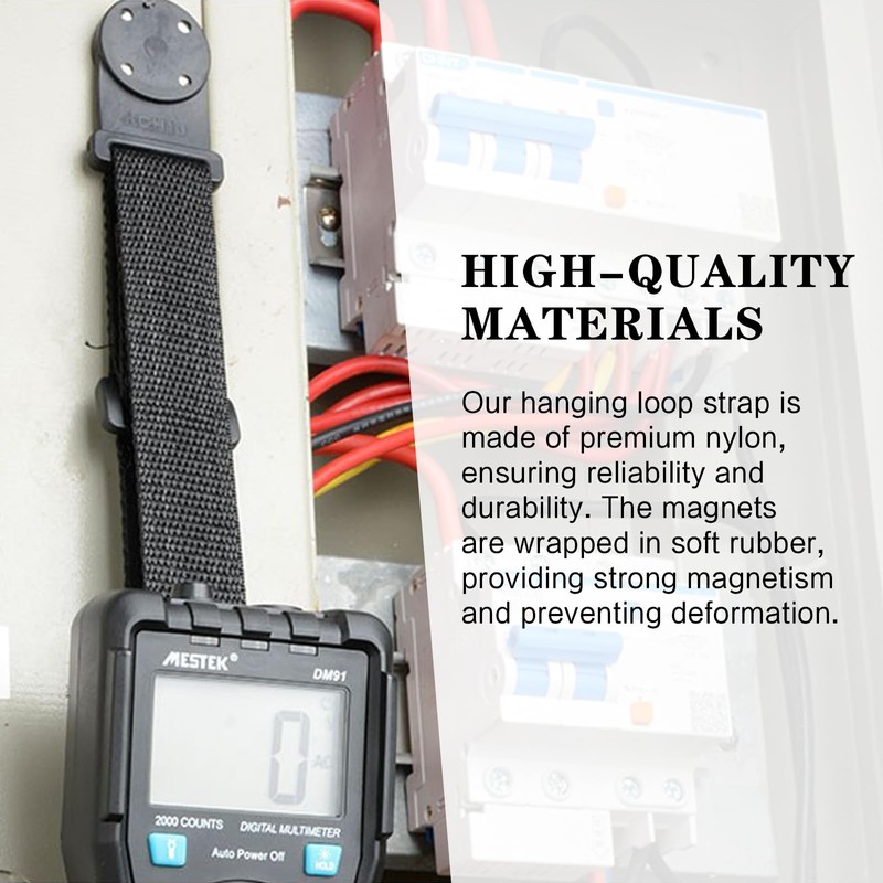 Multimeter Magnetic Hanging Strap,Multifunctional Magnetic Strap Kit for Fluke Digital
