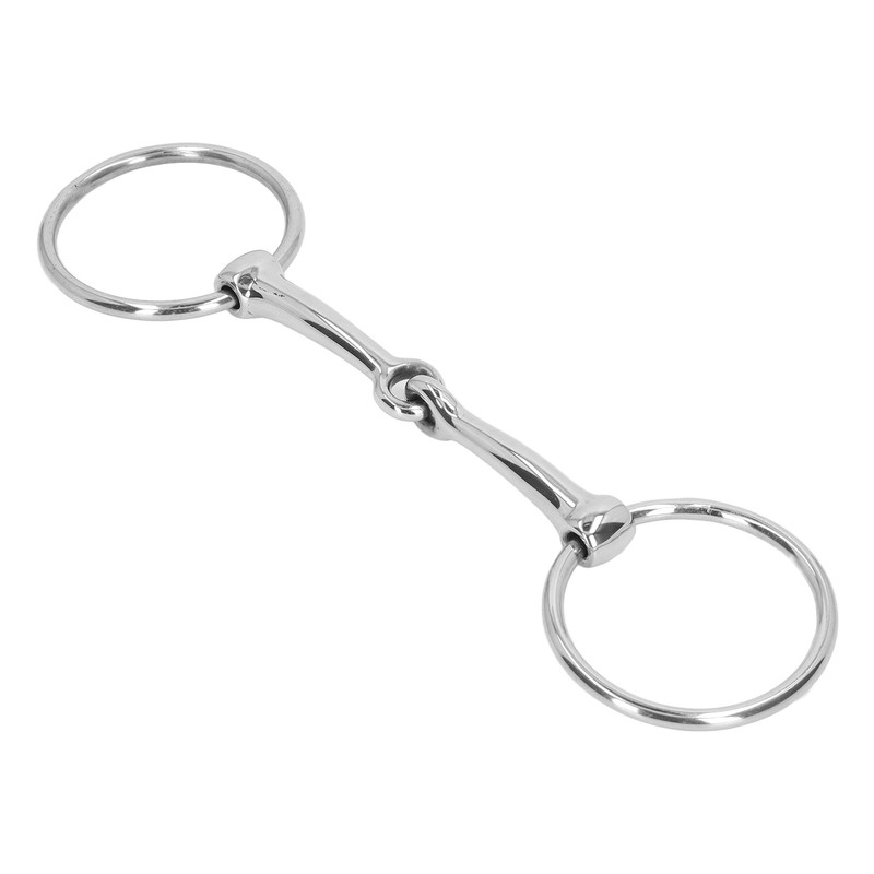 Horse Mouth Bit Stainless Steel Loose Ring Horse Snaffle Bit