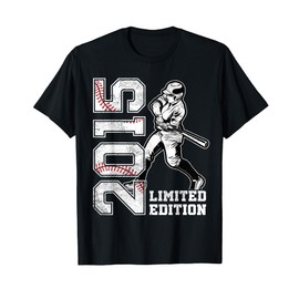 10th Birthday Baseball Limited Edition 2015 10 Years Old T-Shirt