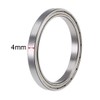 sourcing map Deep Groove Ball Bearing Z2 30 mm x