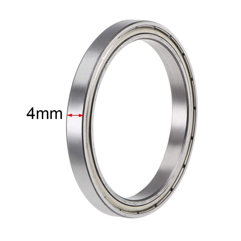 sourcing map Deep Groove Ball Bearing Z2 30 mm x